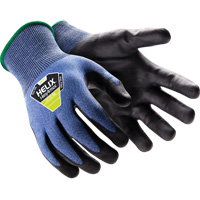 Gants r&eacute;sistants aux coupures Helix 3025, Taille 6/T-petit, Calibre 21, Rev&ecirc;tement Mousse de nitrile, Enveloppe en PEHP, ASTM ANSI niveau A4 Auto-Cam