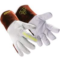 Gants de soudage HeatArmor 5058, Cuir fleur de ch&egrave;vre, Taille Petit/7 Auto-Cam