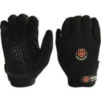 Gants de m&eacute;canicien anti-chocs, 7/Petit, Paume en Synth&eacute;tique/Su&egrave;de, Poignet &eacute;lastique/Boucle et crochet Auto-Cam