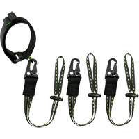 GearLink Wrist Lanyard with Interchangeable Ends, Fixed Length, Hook & Loop/Loop Auto-Cam