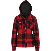 415RBW Chemise &agrave; capuche matelass&eacute;e, Femmes, T-petit, Multicolore Auto-Cam