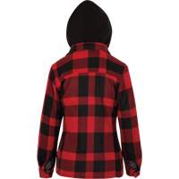 415RBW Chemise &agrave; capuche matelass&eacute;e, Femmes, T-petit, Multicolore Auto-Cam