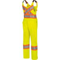 6000W Combinaison de s&eacute;curit&eacute; routi&egrave;re haute visibilit&eacute; pour femmes, Polyester, T-petit, Jaune lime haute visibilit&eacute; Auto-Cam