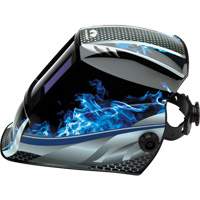 Casque de soudeur autonoircissant Leadhead, 3,8" lo x 3,4" la Champ de vision, Teinte 9 - 13 Auto-Cam