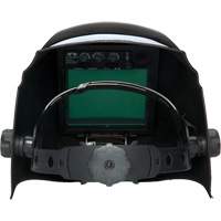 Casque de soudeur autonoircissant Leadhead, 3,8" lo x 3,4" la Champ de vision, Teinte 9 - 13, Noir Auto-Cam