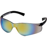 Ztek&reg; Safety Glasses, Mirror/Gold Lens, ANSI Z87+/Meets/Exceeds CSA Z94.3 Auto-Cam