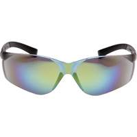 Ztek&reg; Safety Glasses, Mirror/Gold Lens, ANSI Z87+/Meets/Exceeds CSA Z94.3 Auto-Cam
