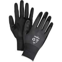 Gants &eacute;cologiques enduits et perm&eacute;ables &agrave; l'air, 8, R&ecirc;vetement Mousse de nitrile, Calibre 21, Enveloppe en Nylon/rPET Auto-Cam