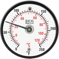 Thermomètre de surface magnétique, Sans contact, Analogique, 0-250°F (-20-120°C) SHI600 | Auto-Cam