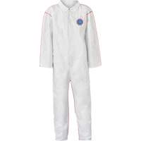 SFR Coveralls with Collar, Medium, White, Tyvek&reg; 400 Auto-Cam