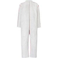 SFR Coveralls with Collar, Medium, White, Tyvek&reg; 400 Auto-Cam