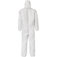 SFR Coveralls with Hood, Medium, White, Tyvek&reg; 400 Auto-Cam