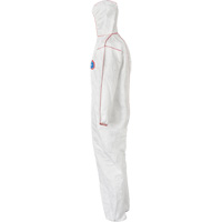 SFR Coveralls with Hood, Medium, White, Tyvek&reg; 400 Auto-Cam