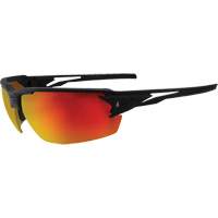 Lunettes de s&eacute;curit&eacute; Pumori, Lentille Rouge/Miroir, Anti-&eacute;gratignures, ANSI Z87+/MCEPS GL-PD 10-12/R&eacute;pond ou surpasse la norme CSA Z94.3 Auto-Cam