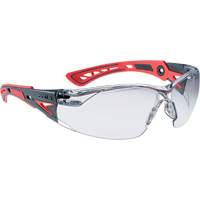 Petites lunettes de sécurité Rush+, Lentille Transparent, Revêtement Antibuée/anti-égratignures SHK039 | Auto-Cam