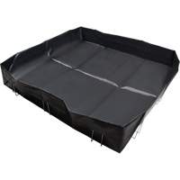 Berme &agrave; support en fil m&eacute;tallique, Capacit&eacute; 268 gal. US, 6' la x 8' lo x 12" h, Support en L Auto-Cam