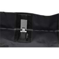 Collapsible Berm, 30 US gal. Capacity, 2' W x 4' L x 6" H, Snap-Up Bracket Auto-Cam