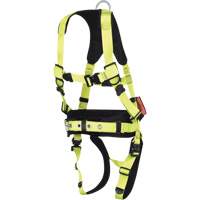 FBH-70110A PeakPro Plus Series Safety Harness with Trauma Strap, CSA Certified, Class A, Small Auto-Cam