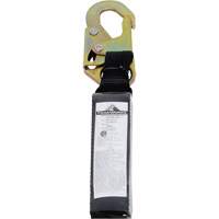 SA-54022-4 Shock Absorbing Lanyard, 4', Form Hook Center, Snap Hook Leg Ends, Polyester Auto-Cam