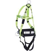 FBH10000L1020-S  Contractor Series Safety Harness with Positioning Belt, CSA Certified, Class ALP, Small Auto-Cam