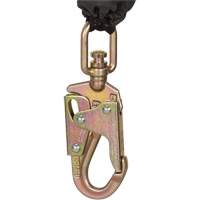 SRL-73302-10LE Self-Retracting Lifeline, 10', Galvanized Steel, Swivel Auto-Cam