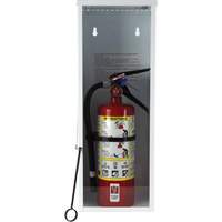 Light-Duty Fire Extinguisher Cabinet, 8" W x 22" H x 6" D Auto-Cam