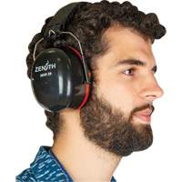 Passive Ear Muffs, Headband, 28 NRR dB Auto-Cam