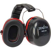 Passive Ear Muffs, Headband, 28 NRR dB Auto-Cam