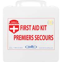 Shield First Aid Kit, Meets/Exceeds CSA Z1220-24 Type 2 Low-Risk Environment, Medium (26-50 Workers) Auto-Cam