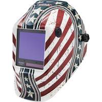 VIKING 3350 Daredevil Welding Helmet, 3.74" L x 3.34" W View Area, 5 - 13 Shade Range Auto-Cam