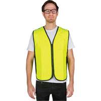 Veste refroidissante &agrave; &eacute;vaporation, Moyen, Jaune lime haute visibilit&eacute; Auto-Cam