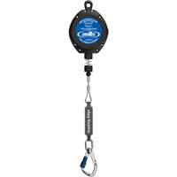 Self-Retracting Lifeline, 30', Galvanized Steel, Swivel Auto-Cam