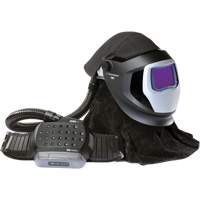 Ensemble de mise &agrave; niveau du syst&egrave;me de respirateur &agrave; &eacute;puration d'air propuls&eacute; Adflo avec casque Versaflo de la s&eacute;rie M et &eacute;cran de soudage Speedglas, Masque de soudage, Pile Lithium-ion Auto-Cam