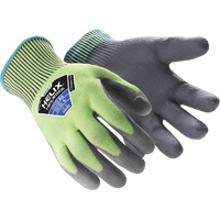 Gants r&eacute;sistant &agrave; la coupe & l'abrasion Helix 2057, Taille 6/T-petit, Calibre 13, Rev&ecirc;tement Polyur&eacute;thane, Enveloppe en PEHP, ASTM ANSI niveau A4/EN 388 niveau C Auto-Cam