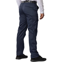 Pantalon cargo Big Flex, Poly-coton/Spandex, Bleu marin, Taille 46, Entrejambe 30 Auto-Cam