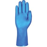 AlphaTec&reg; 37-501 Blue Medium-Duty Chemical-Resistant Gloves, Size 7, 13" L, Nitrile, 16.5-mil Auto-Cam