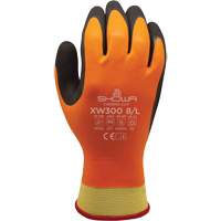 Gants r&eacute;sistants &agrave; la coupe et au froid XW300 , 7/Moyen, R&ecirc;vetement Latex de caoutchouc, Enveloppe en Kevlar Auto-Cam