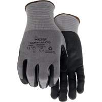 Gants r&eacute;sistant &agrave; la coupe 338 Commando, Taille Petit, Calibre 18, Rev&ecirc;tement Mousse de nitrile, Enveloppe en PEHP/Polyester/Spandex/Acier inoxydable, ASTM ANSI niveau A8/EN 388 niveau F Auto-Cam