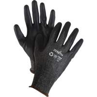 Gants &eacute;cologiques, l&eacute;gers, et r&eacute;sistants &agrave; la coupe, &agrave; haute dext&eacute;rit&eacute;, Taille 8, Calibre 21, Rev&ecirc;tement Mousse de nitrile, Enveloppe en Acier inoxydable/PEHP/rPET, ASTM ANSI niveau A5 Auto-Cam