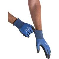 Gants l&eacute;gers et haute dext&eacute;rit&eacute; r&eacute;sistants &agrave; la coupe, Taille 8, Calibre 18, Rev&ecirc;tement Mousse de nitrile, Enveloppe en Acier inoxydable/PEHP/Tungst&egrave;ne, ASTM ANSI niveau A9 Auto-Cam