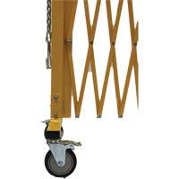Expandable Barrier, 84" H x 20' L, Yellow Auto-Cam