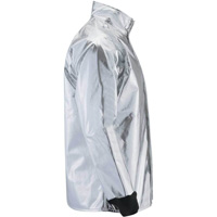 Heat Reflective Coat, 2X-Large, Aluminized PBI Kevlar&reg; Auto-Cam