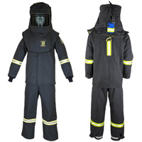 TCG Deluxe Medium Arc Flash Suit Kit, 40 cal/cm² Auto-Cam
