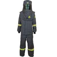 TCG Large Arc Flash Coat Kit, 140 cal/cm² Auto-Cam