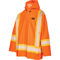 Imperm&eacute;able R804 Hurricane, Petit, Orange haute visibilit&eacute; Auto-Cam