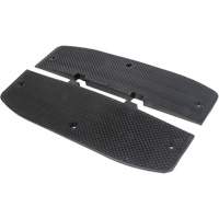 Embouts d'extr&eacute;mit&eacute;s pour bosse de d&eacute;c&eacute;l&eacute;ration, Caoutchouc, 2' lo x 16" la x 1-1/4" h Auto-Cam