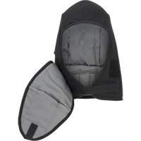 Doublure matelass&eacute;e ignifug&eacute;e Pioneer 766A pour casque de s&eacute;curit&eacute; avec embout buccal amovible, Noir/Gris, Coton/FR-Tech/Modacrylique/Nylon Auto-Cam
