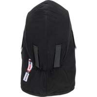 Doublure matelass&eacute;e ignifug&eacute;e Pioneer 766A pour casque de s&eacute;curit&eacute; avec embout buccal amovible, Noir/Gris, Coton/FR-Tech/Modacrylique/Nylon Auto-Cam