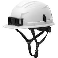 BOLT Front Brim Safety Helmet, CSA Type 2, Ratchet Suspension, Non-Vented Auto-Cam