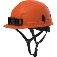 BOLT Front Brim Safety Helmet, CSA Type 2, Ratchet Suspension, Non-Vented Auto-Cam